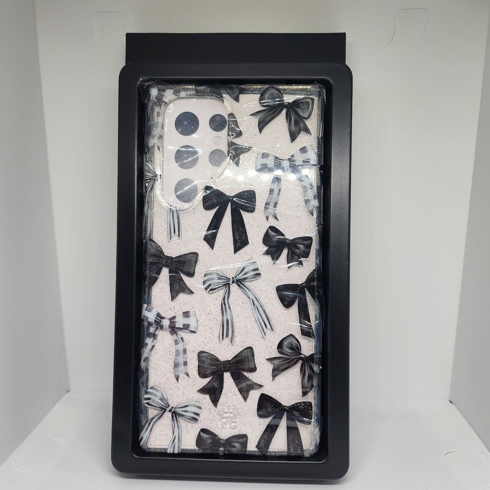 Velvet Caviar Gothic Bows Samsung Galaxy S22 Ultra Protective Case NIB‎